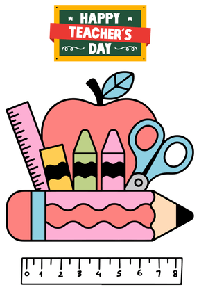 Happy Teacher's Day Card: Happy Teacher's Day Design