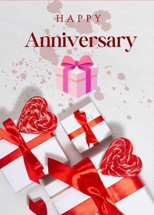 Happy Anniversary Card: Anniversary Gift Celebration