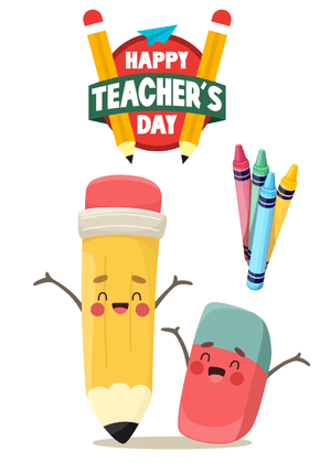 Happy Teacher's Day Card: Happy Teacher's Day Celebration