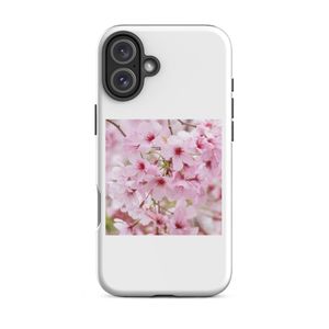 iPhone Case with Cherry Blossoms Design