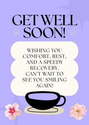 Get Well Soon Card: Message
