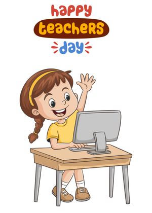 Happy Teacher's Day Card: Happy Teachers Day Celebration
