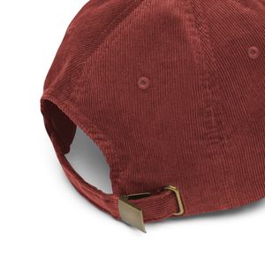 Corduroy Cap with Red 'W' Logo