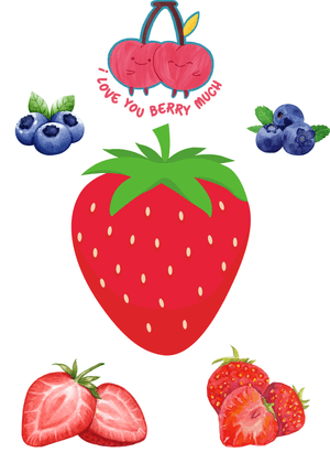 I Love You Berry Much Card: Berry Delight Compilation