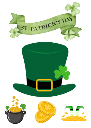 St. Patrick's Day Card: St. Patrick's Day Symbols