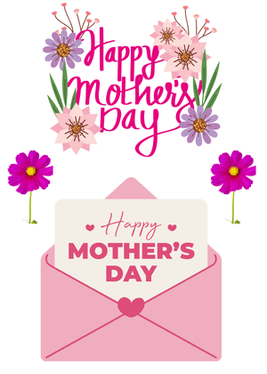 Happy Mother's Day Card: Mother's Day Greeting Card Design