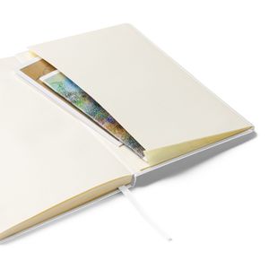 Hardcover Bound Notebook with Message