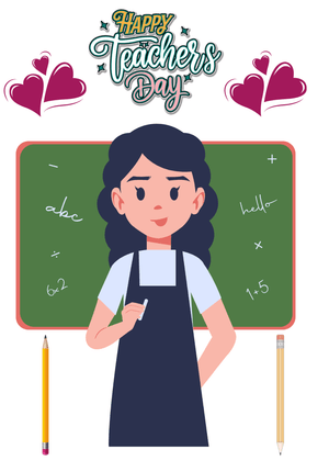 Happy Teacher's Day Card: Teacher's Day Celebration
