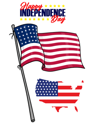 Happy Independence Day Card: Happy Independence Day Celebration