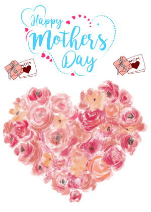 Happy Mother's Day Card: Mother Embracing Her Child