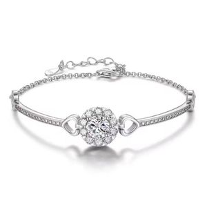 Moissanite Bracelet 1 CT – 925 Silver
