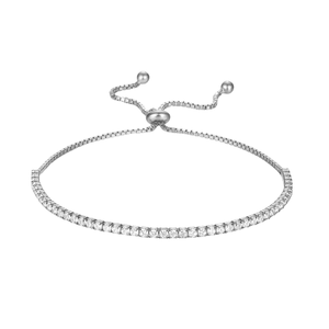 Elegant Copper Bracelet with Cubic Zirconia