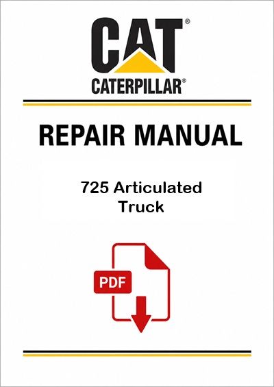Caterpillar 725 Articulated Truck Service Repair Pdf Manual