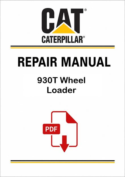 Caterpillar 930T Wheel Loader Service Repair Pdf Manual