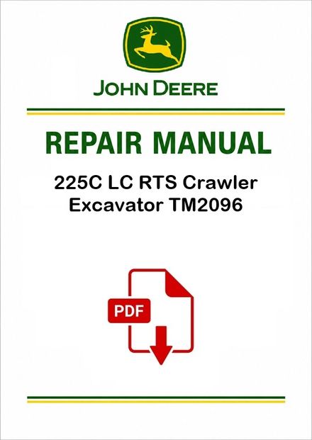 John Deere 6205 6505 Tractors Repair Manual TM4612
