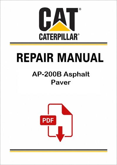 Caterpillar AP-200B Asphalt Paver Service Repair Pdf Manual