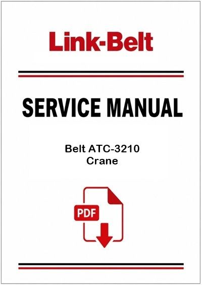 Link Belt ATC-3210 Crane Service Pdf Manual