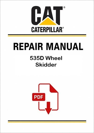 Caterpillar 535D Wheel Skidder Service Repair Pdf Manual