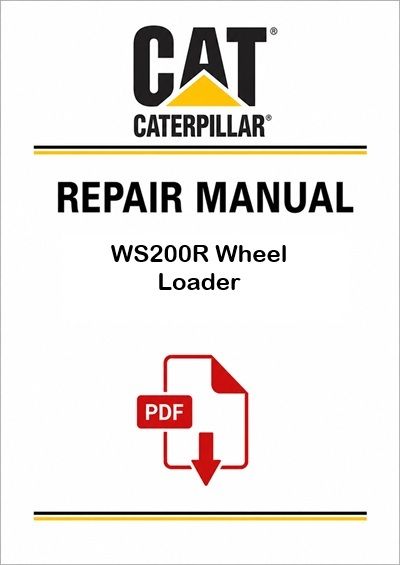 Caterpillar WS200R Wheel Loader Service Repair Pdf Manual