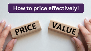 Price your services effectively!