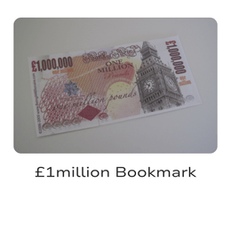 Millionaire Bookmark (sterling)