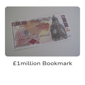 Millionaire Bookmark (sterling)