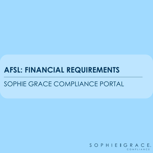 AFSL: Financial Requirements 