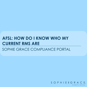 AFSL: How do I know who my current RMs are?