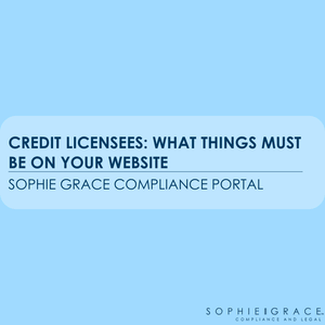ACL: What things must be on your website?