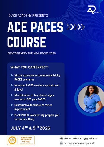 FULL 2-DAYS ACE PACES COURSE + MOCK EXAM: 4TH - 5TH JULY 2026