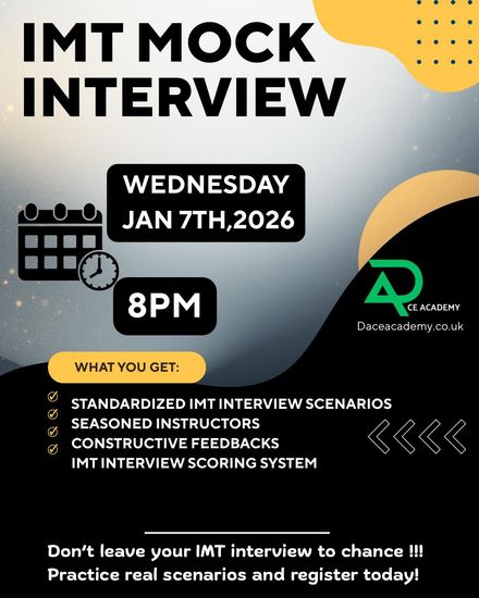 ACE IMT MOCK INTERVIEW | 7TH JANUARY 2026
