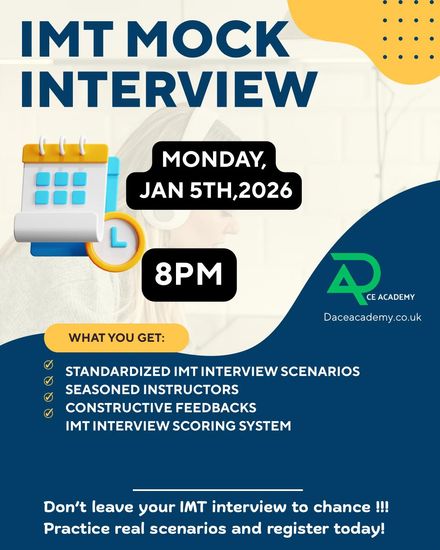 ACE IMT MOCK INTERVIEW | 5TH JANUARY 2026