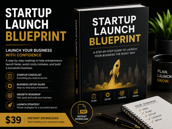 Startup Launch Blueprint