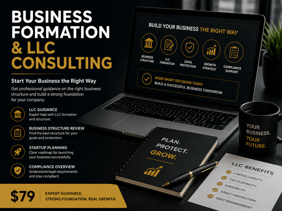Business Formation &amp; LLC Consulting