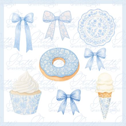 Preppy Chinoiserie Sweets &amp; Bows