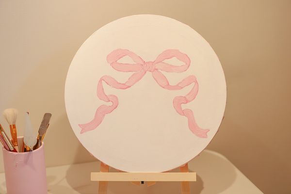 Little Miss Bow Original Painting