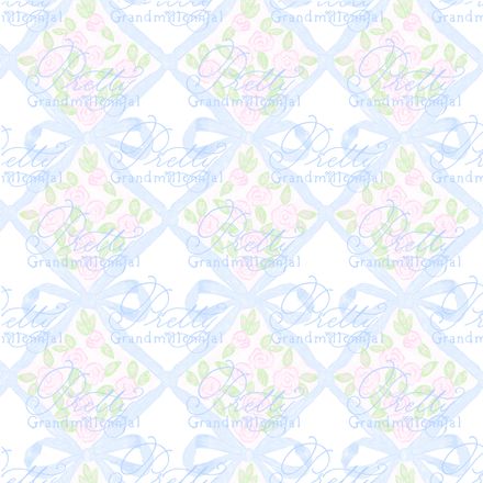 Preppy Bow Ribbonerie with Rosette Flowers