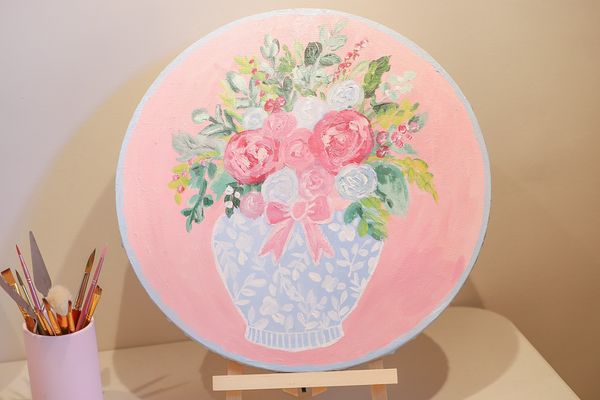 Blossoms in Stillness Original Painting