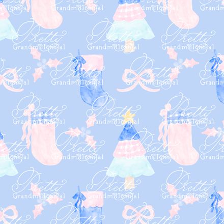Preppy Christmas Trees &amp; Stockings