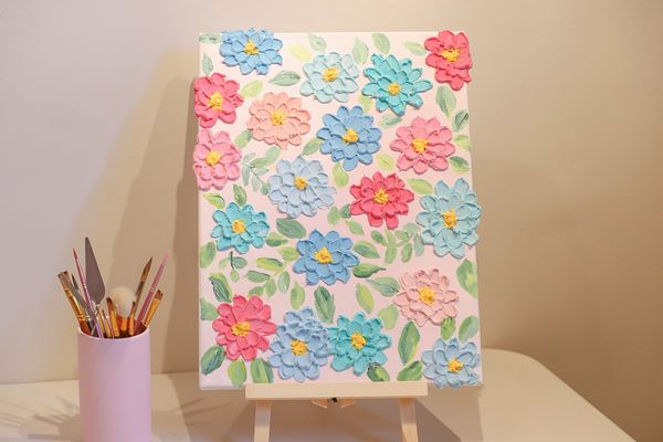 A Day in Bloom Original Painting