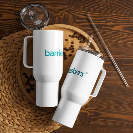 The Official Barrier Breakers® Mug — Sip with Purpose