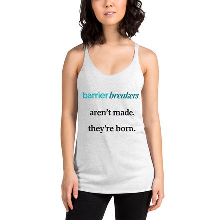 Barrier Breakers® Racerback Tank – Born to Break Barriers