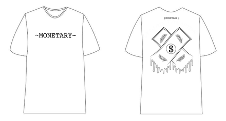 Monetary | White Signature Tee