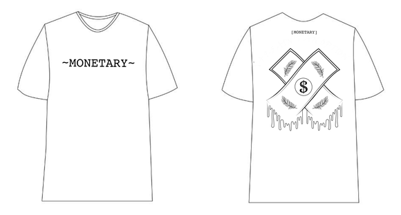 Monetary | White Signature Tee