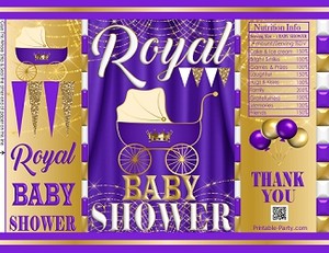 printablechipfavorbagspotatochiproyalpurplegoldwhitebabyshower