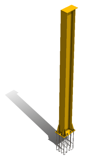 Modelo paramétrico de columna