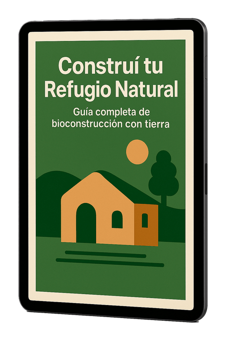 Construi tu refugio natural - Guia completa de bioconstruccion con tierra