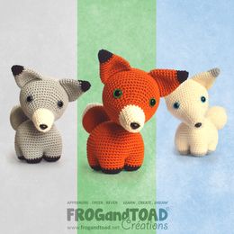 FARGO - Le Renard / The Fox - Amigurumi Crochet - FROGandTOAD Créations ©