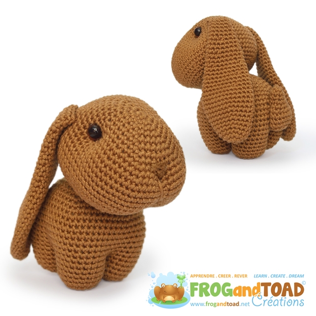 Lapin / Bunny Rabbit / Coniglio / Haschen - Amigurumi Crochet - PDF - FROGandTOAD Créations ©