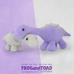 Magyarosaurus - Dinosaur Amigurumi Crochet - FROGandTOAD Créations